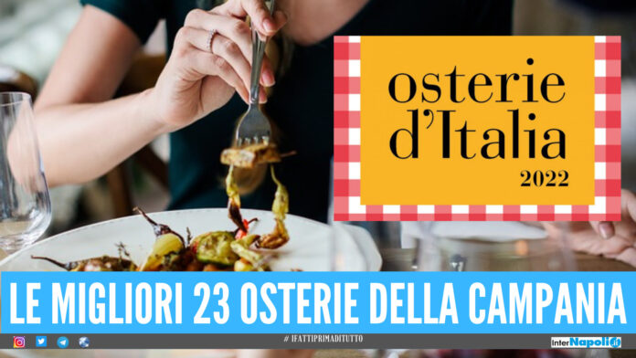 Le migliori osterie d'Italia 2022