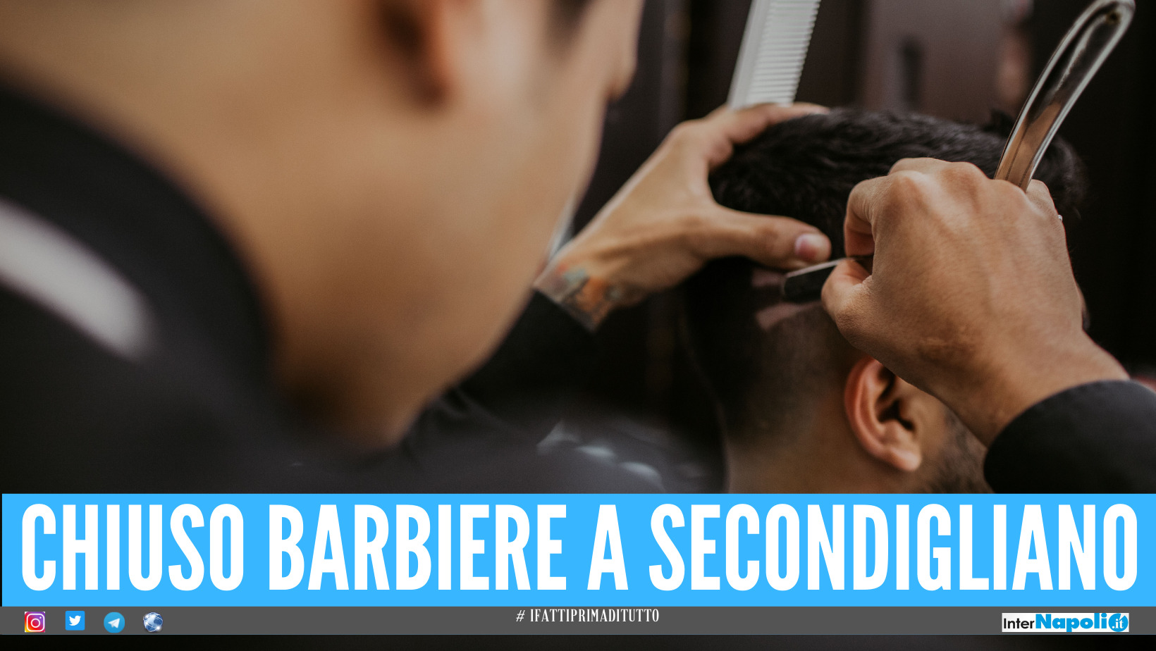 Blitz Della Polizia A Secondigliano Chiuso Un Barbiere Controllati 16 