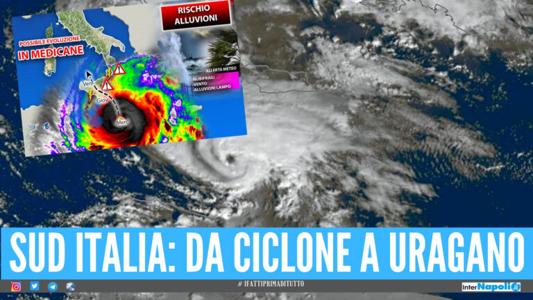 In arrivo MediCane, il primo uragano Mediterraneo: le previsioni