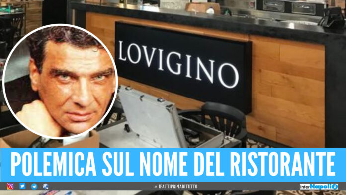 Lovigino, polemica sul ristorante col soprannome di Luigi Giuliano