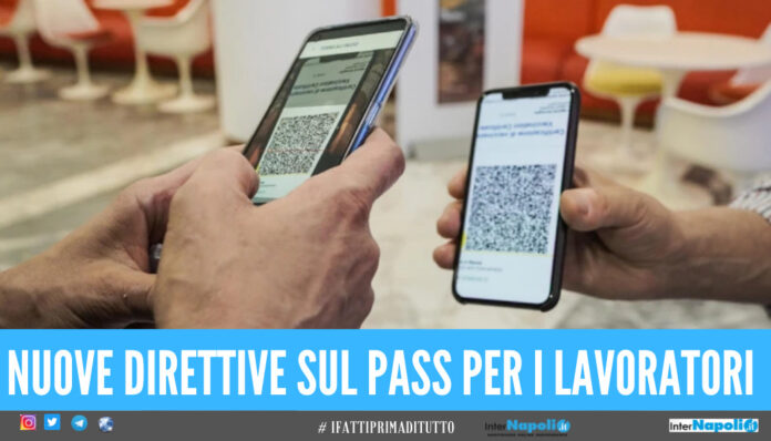 Green pass obbligatorio dal 15 ottobre: nuove regole per i lavoratori