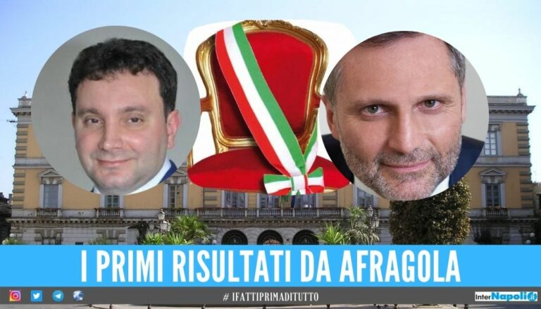 Elezioni ad Afragola, Pannone è in vantaggio: fascia tricolore vicina