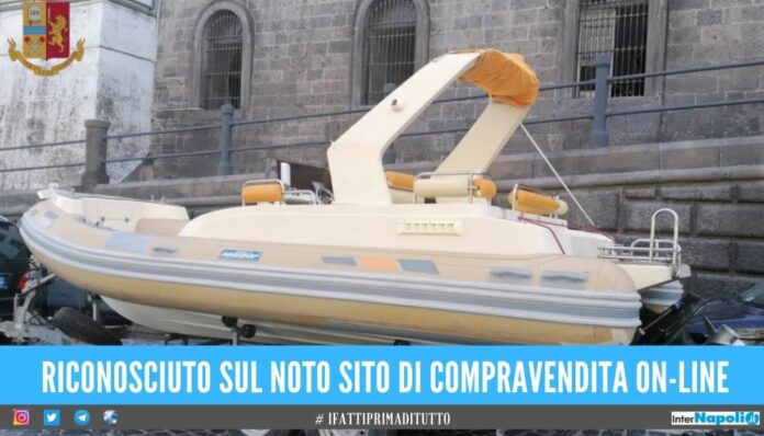 Gommone pagato con assegno falso, recuperato dalla polizia a Casoria. Mercoledì scorso una persona ha segnalato al Commissariato Vicaria