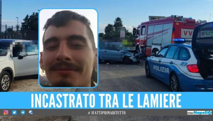Incidente mortale nel Casertano, David perde la vita a 22 anni morto