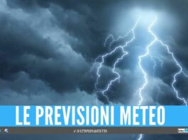 Meteo instabile tra Napoli e provincia, bombe d'acqua e raffiche di vento
