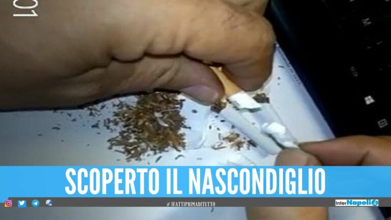 Nascondeva la cocaina nelle sigarette, arrestato pusher di Napoli