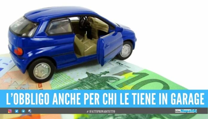 Pagamento obbligatorio dell'assicurazione anche per chi non usa auto e moto