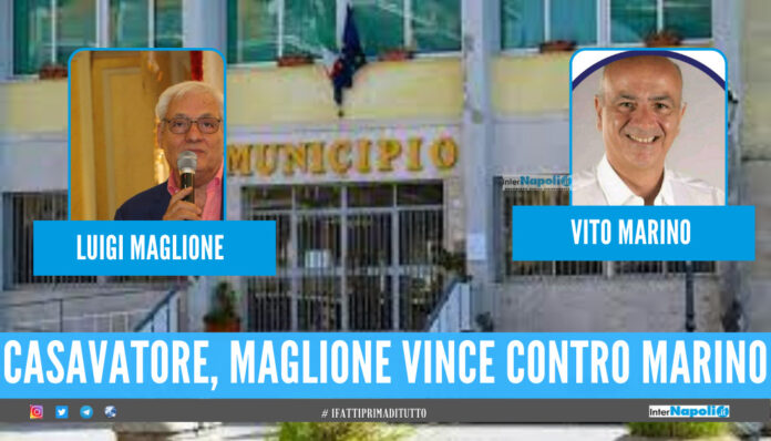 Maglione strappa la fascia a Marino