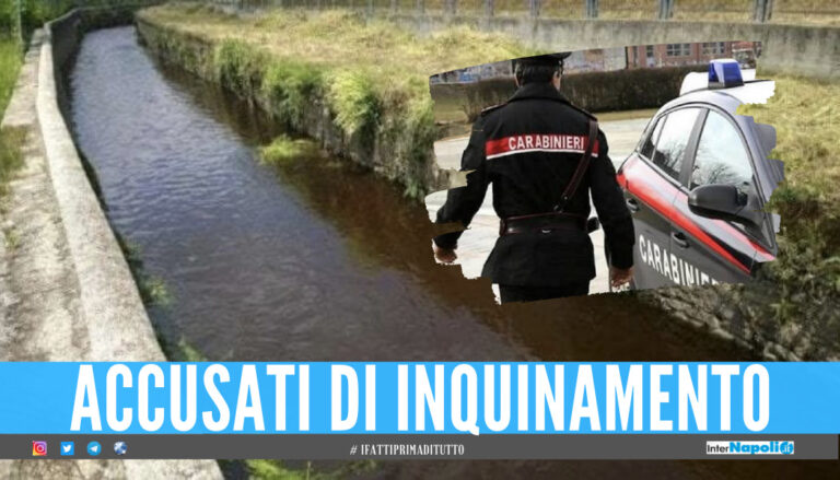 Inquinamento del Fiume Sarno, arrestati 2 imprenditori nel Napoletano