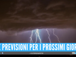 Prorogata l'allerta meteo in Campania, ancora vento e temporali nei prossimi giorni