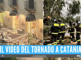 Tornado a Catania, pioggia e grandine seminano il caos in città: «Non uscite di casa»