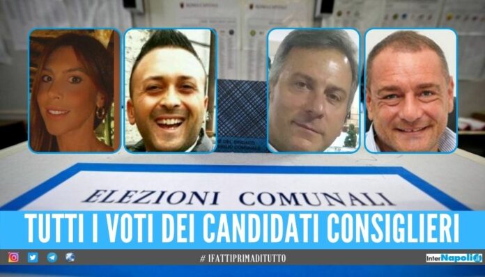 tutti voti preferenze elezioni arzano consiglieri più votati daniela d'angelo