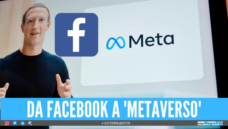 Facebook cambia nome, l’annuncio di Zuckerberg: “Si chiamerà Meta”