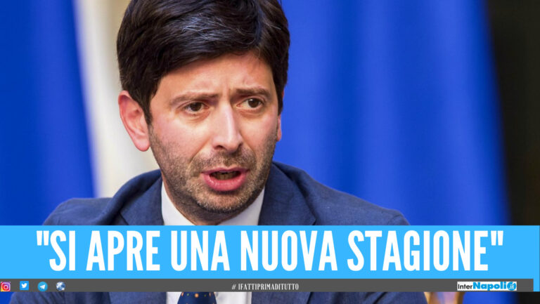 Covid, l’annuncio del ministro Speranza: “Si apre una nuova stagione”