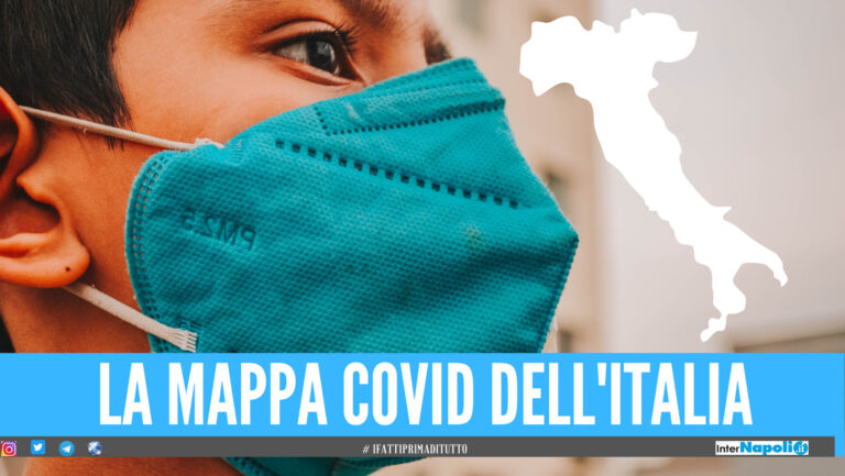 Covid, la mappa dell’Italia: 4 regioni sono a rischio moderato