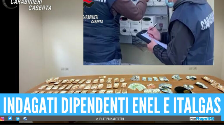 Contatori manomessi tra Napoli e Salerno, truffa da 460mila euro: 14 soggetti nei guai