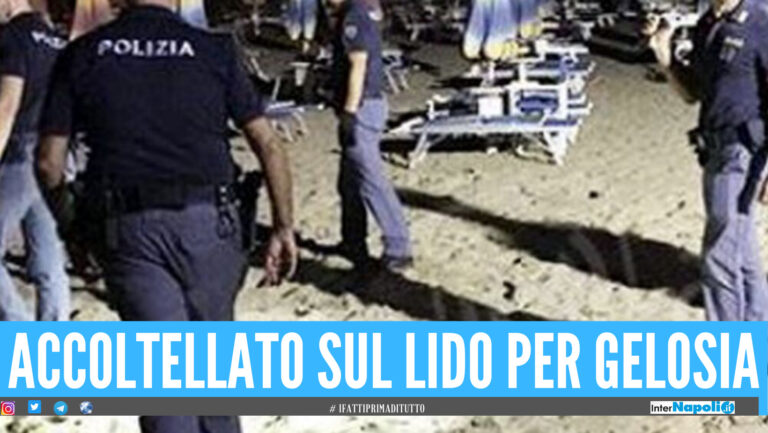 Follia sul lido ad Ischitella, 17enne accoltella ragazza ed il rivale in amore: arrestato per tentato omicidio