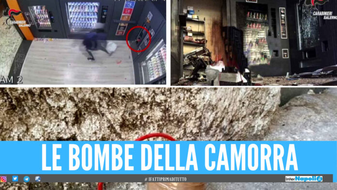 Le bombe della camorra da Napoli al Salernitano: 10 arresti