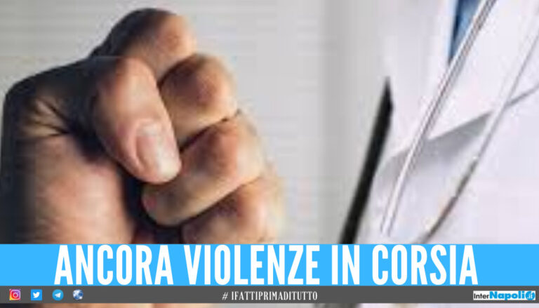 Violenza in ospedale a Pozzuoli, operatori sanitari aggrediti dal parente di un paziente Covid