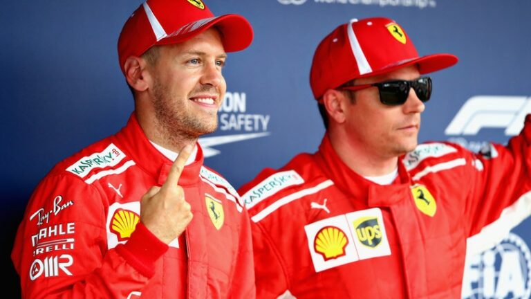 F1: Brutte notizie dalla Ferrari: Vettel esce fuori pista. Hamilton primo