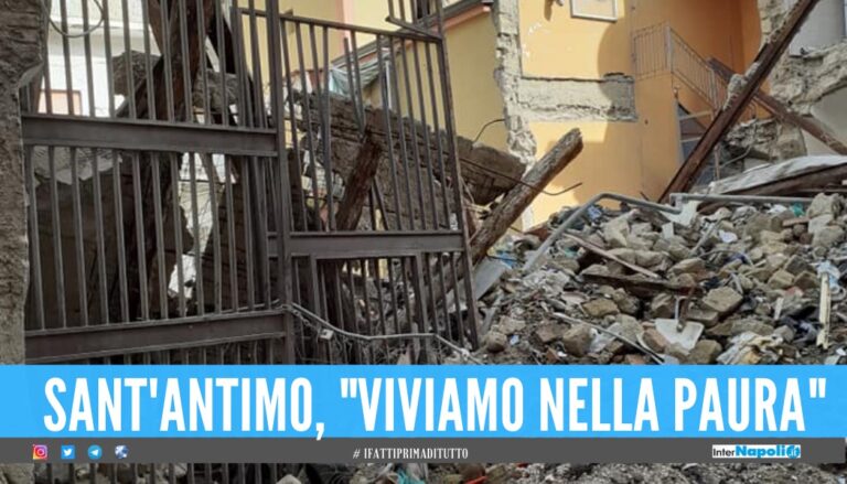 [Video]. Sant’Antimo, a 4 anni dal crollo in via Giannangeli solo degrado e distruzione