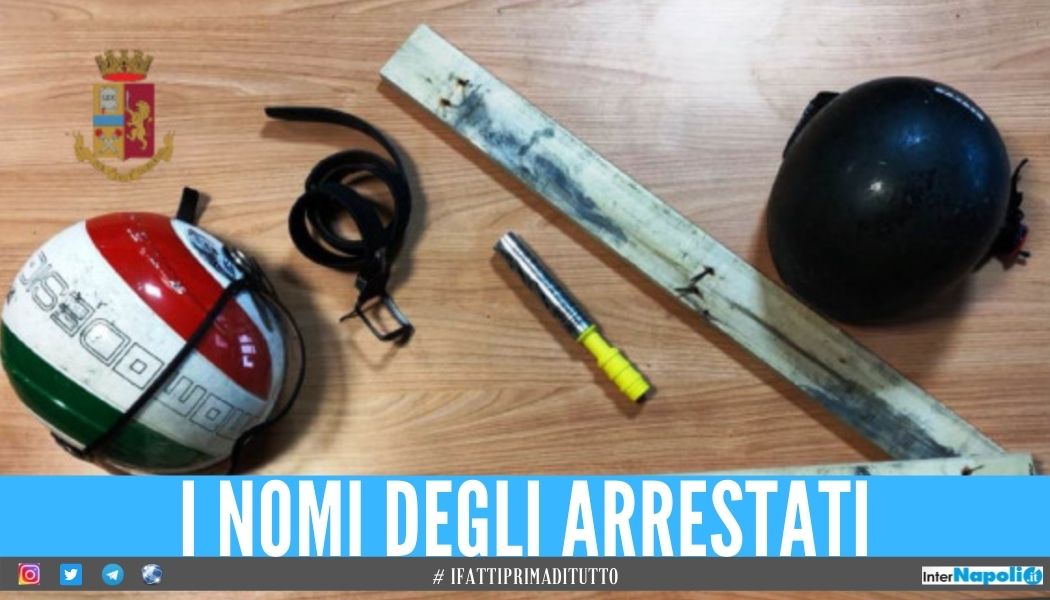 Aggrediscono tifosi della Lazio fuori lo stadio, arrestati 4 ultras del Napoli