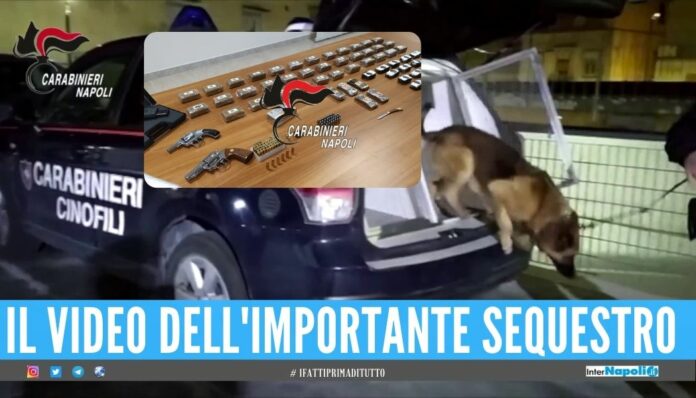 Aveva 2 revolver e 5 kg di hashish in casa, arrestato giovane ad Ercolano