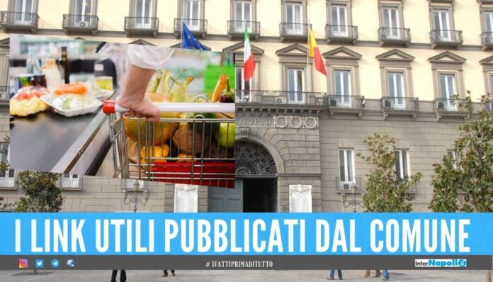 Bonus spesa 2021, il Comune di Napoli sblocca le procedure online
