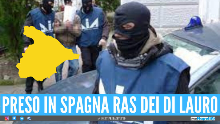 Colpo al clan Di Lauro, preso in Spagna collaboratore della cosca