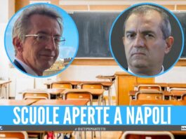 Allerta meteo ma le scuole restano aperte a Napoli, Manfredi in controtendenza a De Magistris