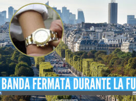 Da Napoli agli Champs Elysées di Parigi per la truffa dello specchietto, in 3 rubano Rolex da 200mila euro