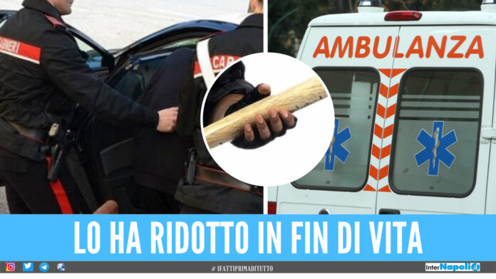 aggressione suocero mondragone