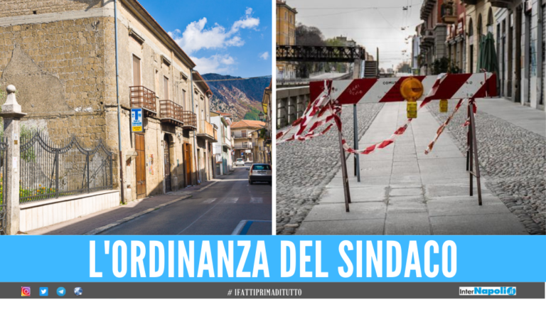 Impennata di contagi Covid, mini lockdown nel Comune di Campania