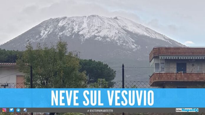 Vesuvio Neve maltempo allerta meteo
