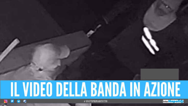 [Video]. Un furto ogni due giorni, così la banda sta terrorizzando la provincia di Napoli