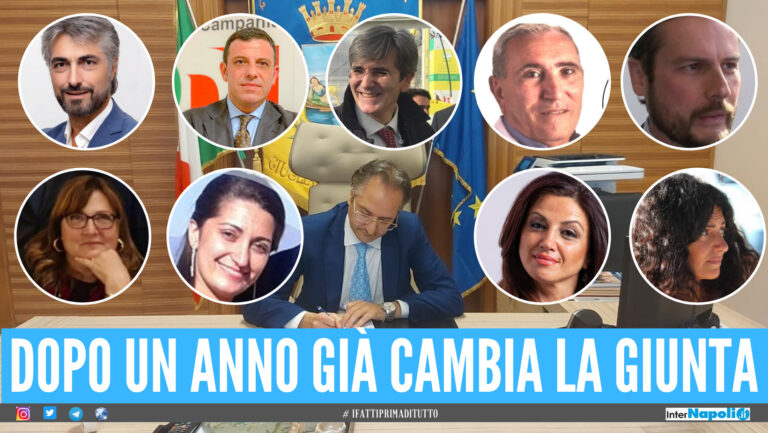 Giugliano. Dopo appena un anno Pirozzi cambia la giunta, 3 nuovi ingressi per rilanciare l'Amministrazione