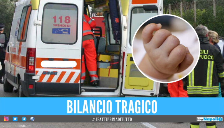 Spaventoso incidente in Campania, donna muore nell’impatto: grave la figlia di 2 anni