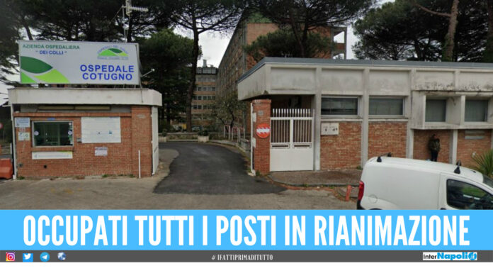 Covid a Napoli, al Cotugno rianimazione piena: ci sono molti giovani non vaccinati