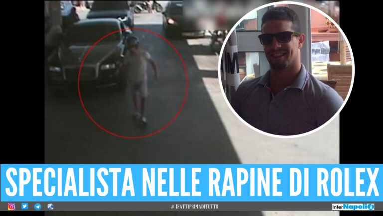 Da Napoli ad Ibiza per rapinare un Rolex, Macor condannato ma la pena è sospesa