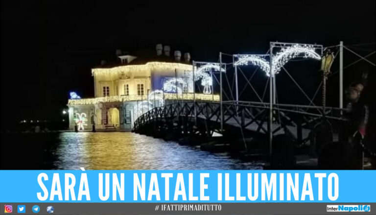 È già un Natale splendido a Bacoli, il sindaco «Da sabato luci, concerti e feste»