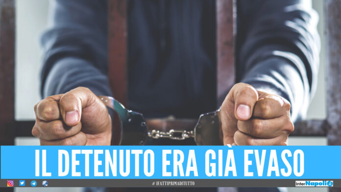 Evasione bis di un detenuto, scappa per la seconda volta in un mese ricercato in tutta Italia