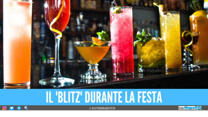 Festa senza mascherina nel locale a Bagnoli, scatta la chiusura per il locale