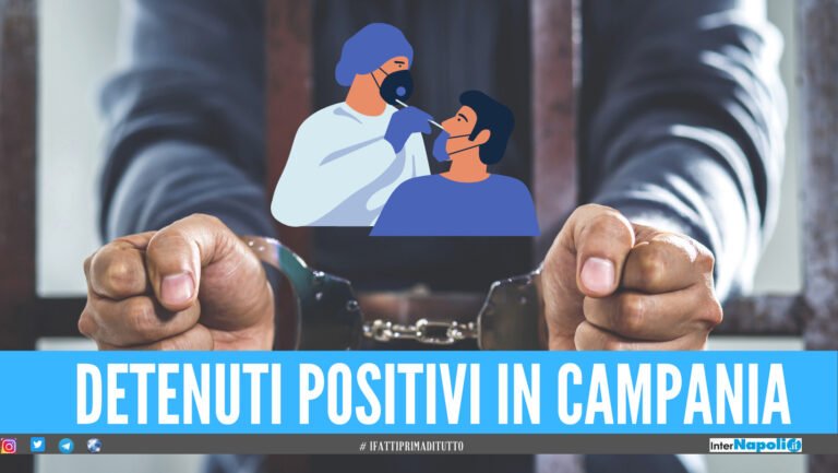 Focolaio nel carcere in Campania, almeno 12 detenuti positivi al Covid