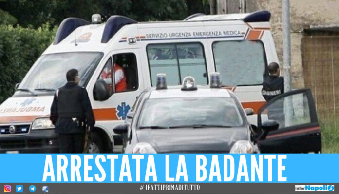 Follia nel Casertano, badante prende a pugni anziana e prova a lanciare la nipote dal balcone