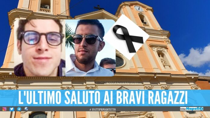 Funerali di Peppe e Tullio, il sindaco di Portici proclama il lutto cittadino