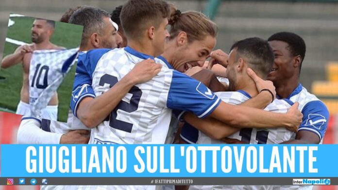 Giugliano, ottava vittoria consecutiva vittoria sofferta ma meritata contro la Vis Artena