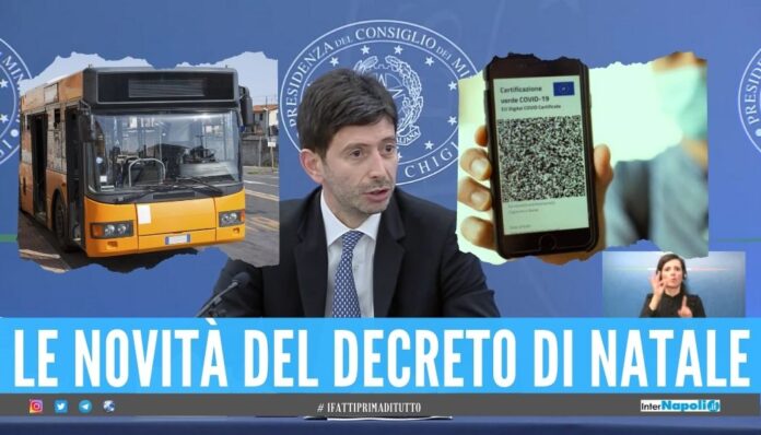 Green pass anche per il trasporto locale, niente il certificato verde con il tampone