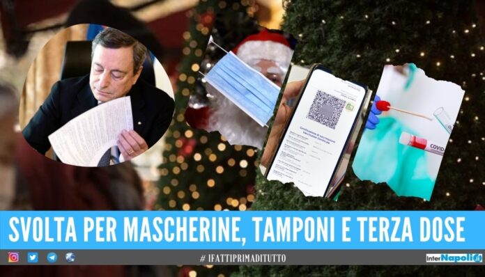 In arrivo il decreto di Natale, divieti per i no-vax e ok a Super green pass