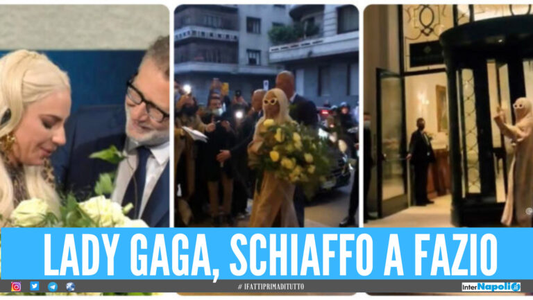 Lady Gaga ed i fiori lanciati a terra, polemiche dopo lo ‘schiaffo’ a Fazio