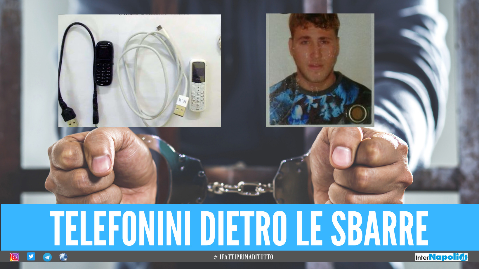 Microtelefoni nelle parti intime, nei guai 4 detenuti di Napoli c'è anche il nipote del boss dei Contini